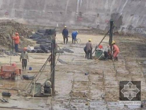 双鸭山我公司承建北京房山区水池地基注浆加固工程